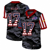 Nike Buffalo Bills 17 Allen 2020 Camo USA Salute to Service Limited Jersey zhua,baseball caps,new era cap wholesale,wholesale hats